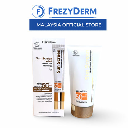 Frezyderm Sun Screen Velvet Body SPF50+ (125ML)